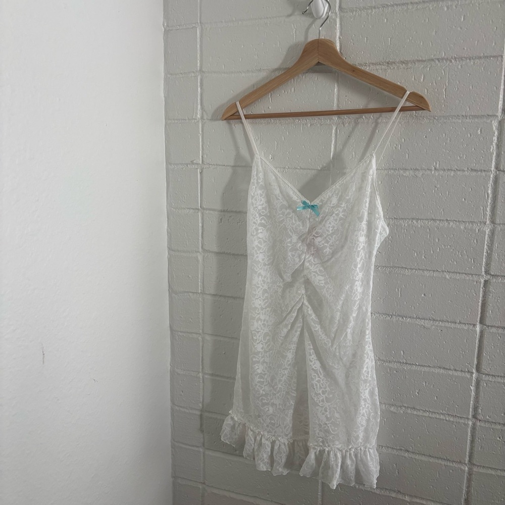 Victoria’s Secret the Lacie dress in white